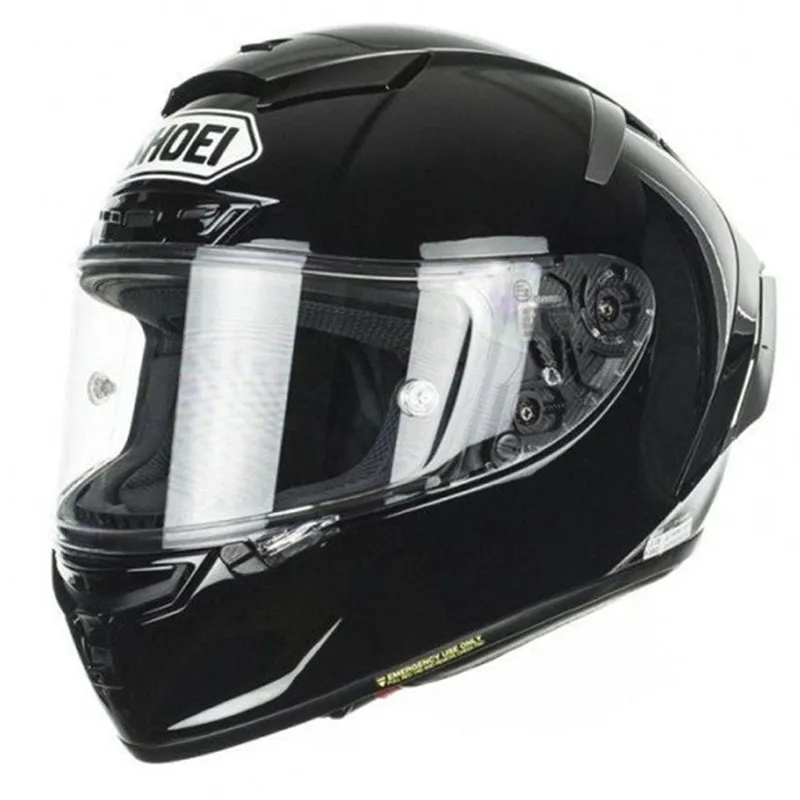 Shoei X-Spirit III Glossy Black Full Face Helmet X-Fourteen X-14 X14 Motorcycle Helmets Riding Motocross Racing Motobike Helmet
