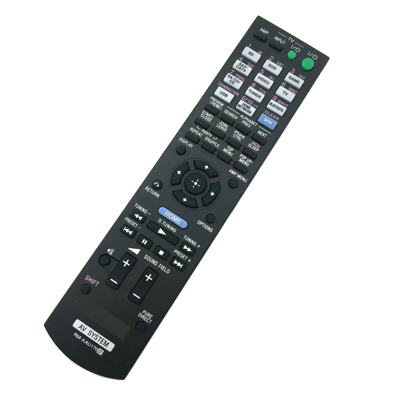 RM-AAU170 RM AAU170 for SONY  Audio Home Theater System RM-AAU169 RM-AAL008 STR-DN840 STR-DH740 STR-DH550