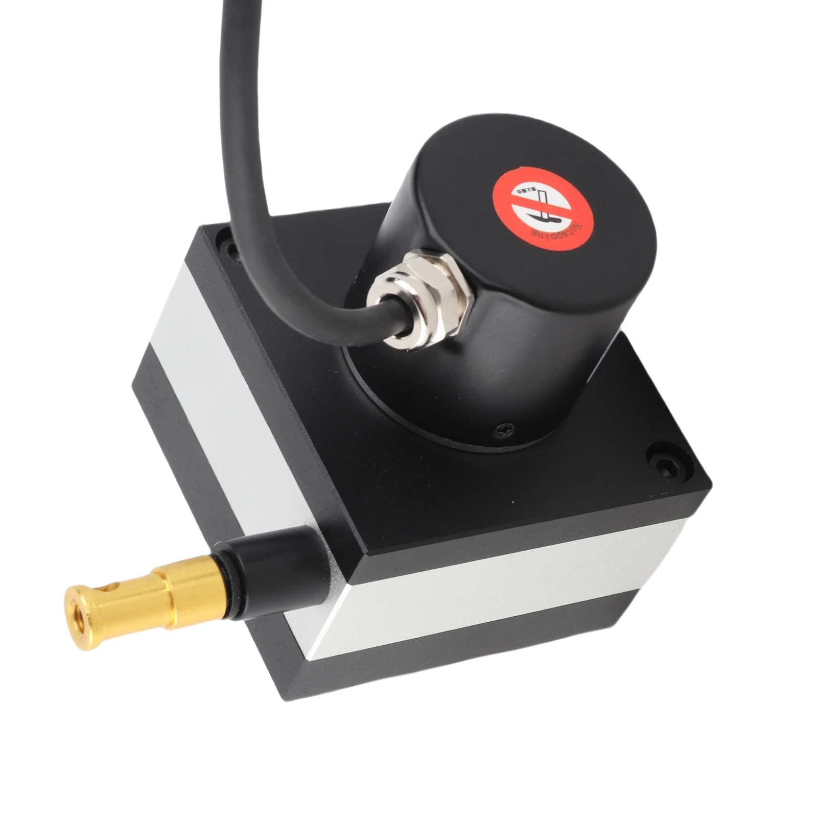 Cable Encoder Dia. 38mm Draw Wire Encoder 10 to 3000mm Range Incremental Cable Encoder for Cylinders Testing Machines DC8‑24V