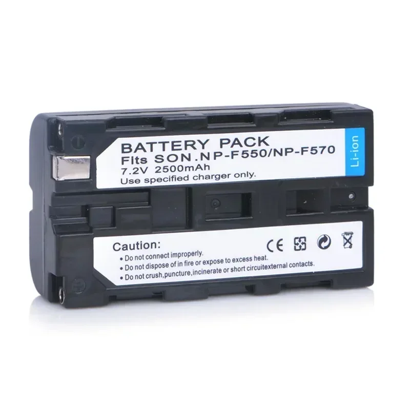 NP F550 NP-F570 Camera Battery 7.2V 2500mAh+LCD USB Charger For Sony NP-F330 NP-F530 NP-F570 NP-F730 NP-F750 CCD-TRV81 CCD-RV100