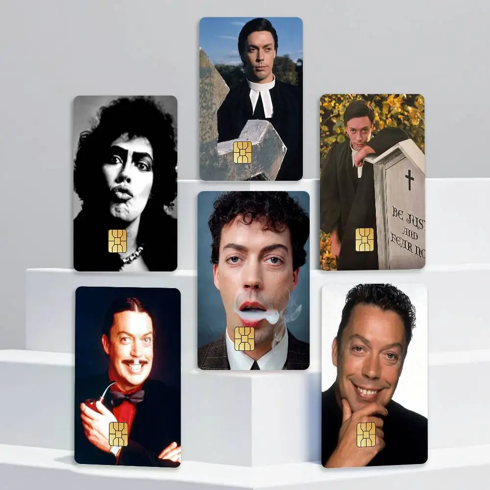RIP T-Tim Curry Card Stickers for Bank Access Protective Waterproof Film Cover Sticker Gift