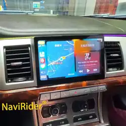 QLED Screen Android 13 For Jaguar XF 2008-2015 X250 Car GPS Navigation Auto Stereo Radio Multimedia Player Head Unit DSP CarPlay