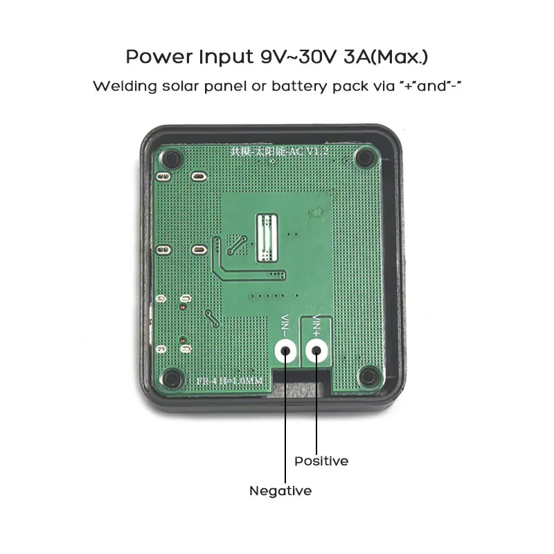 Type-C & QC 3.0 Solar Controller 5V 9V 12V Voltage Stabilizer DIY Solar Charger for Mobile Phone Tablets Power Bank Camera etc.