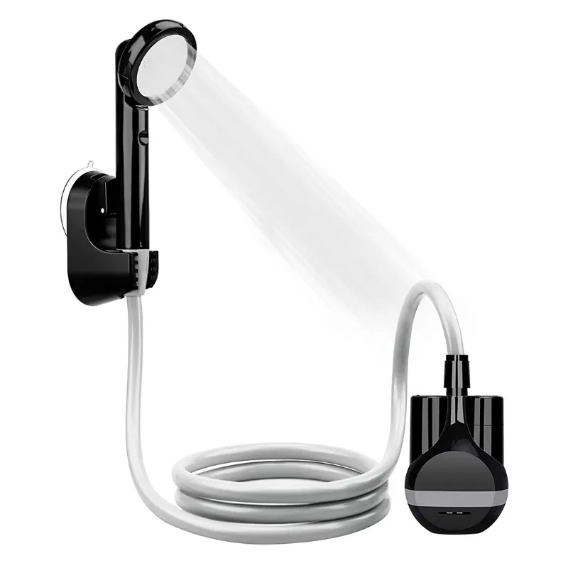 

Rechargeable Portable Emergency Bidet Shower with Built-in Battery for Home, Dorm, Mobile Shower Room, Outdoor Tent, Caravans