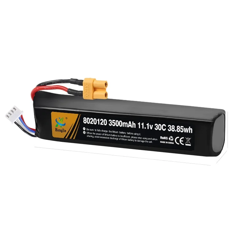 For 3S 11.1V 35C 3500MAh Lithium Battery Drones Racing Model Electric Toy Battery