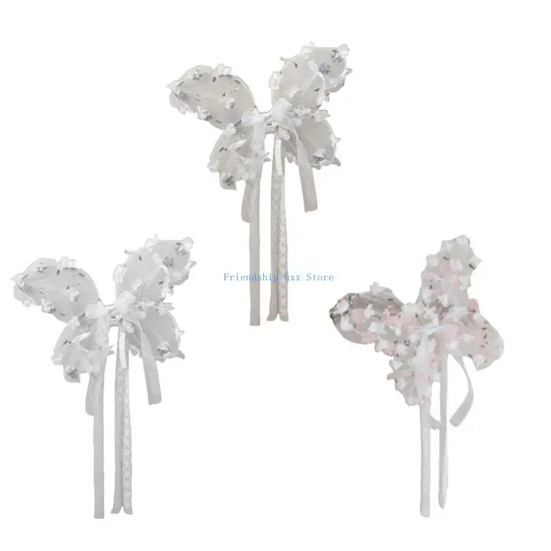 

F1CB Magical Butterfly Wing for Kids, Girls Cosplay Wing Photography Props and Party Wear for Costume Fun
