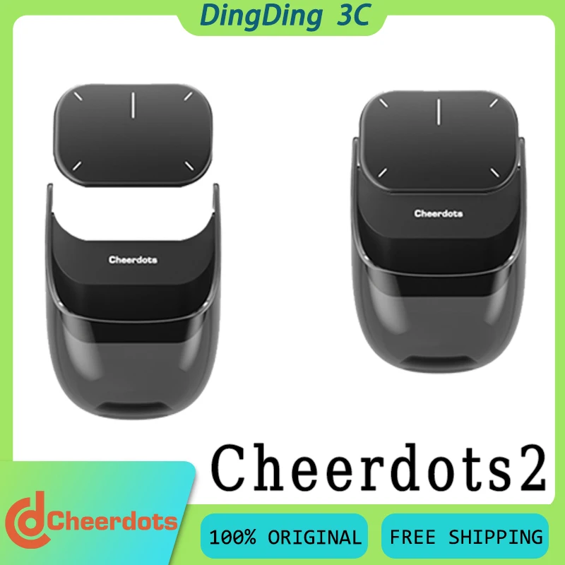 Cheerdots Cheerdots2 ワイヤレス磁気分割エアマウスタッチパッド一体型ポケット軽量低遅延オフィスマウスカスタム