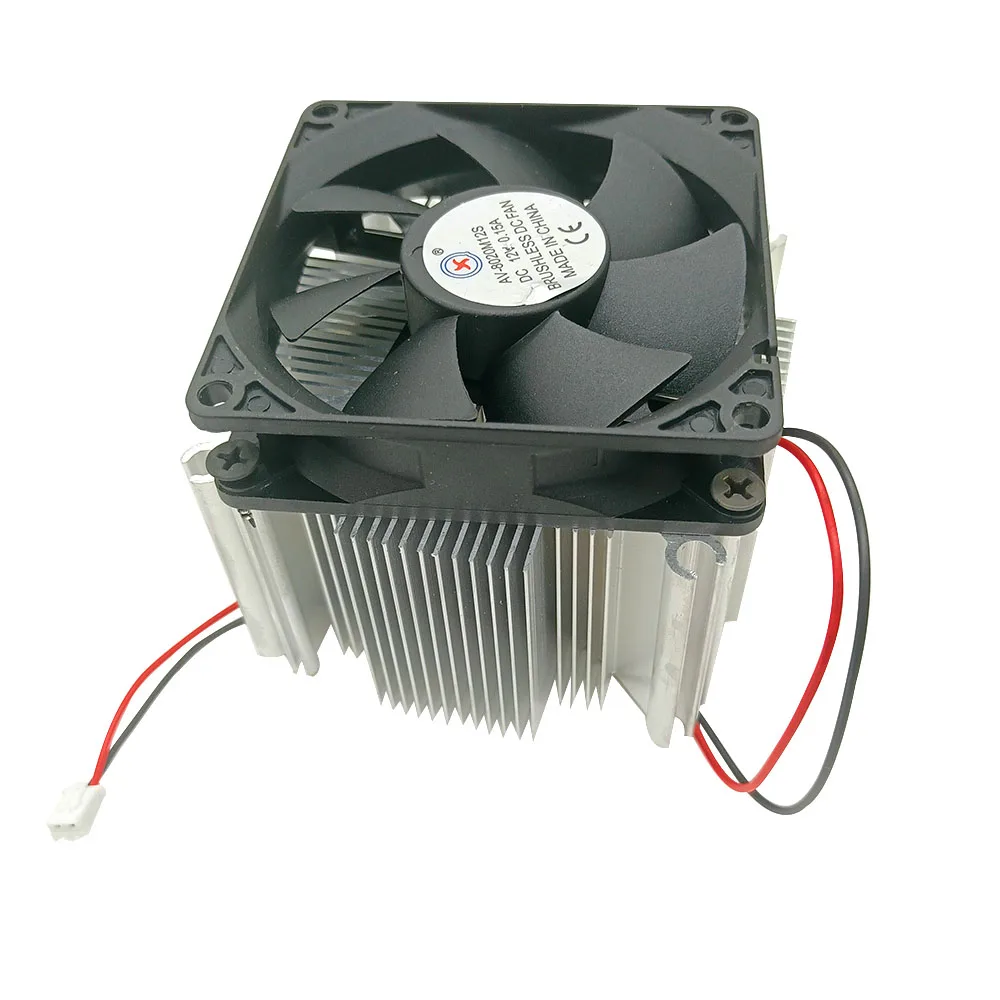 2PCS Aluminium Heat Sink Cooling 90X40 12V Fan 20W 50W 100W LED Chip High Power Led Light