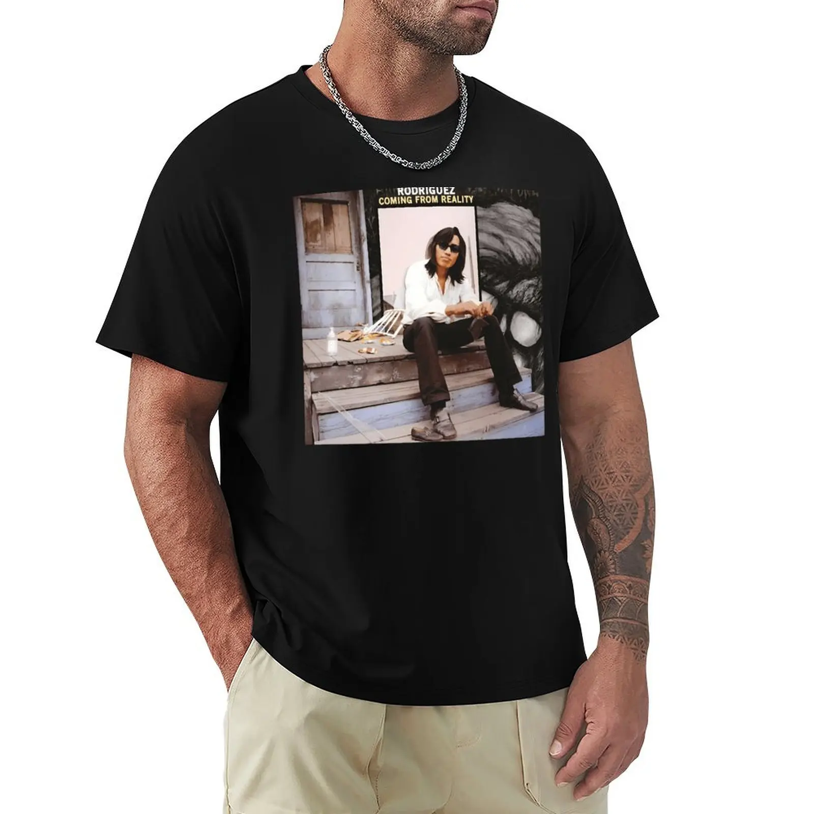 

Coming From Reality - Sixto Rodriguezt T-Shirt boys animal print customs shirts graphic tee shirts for men