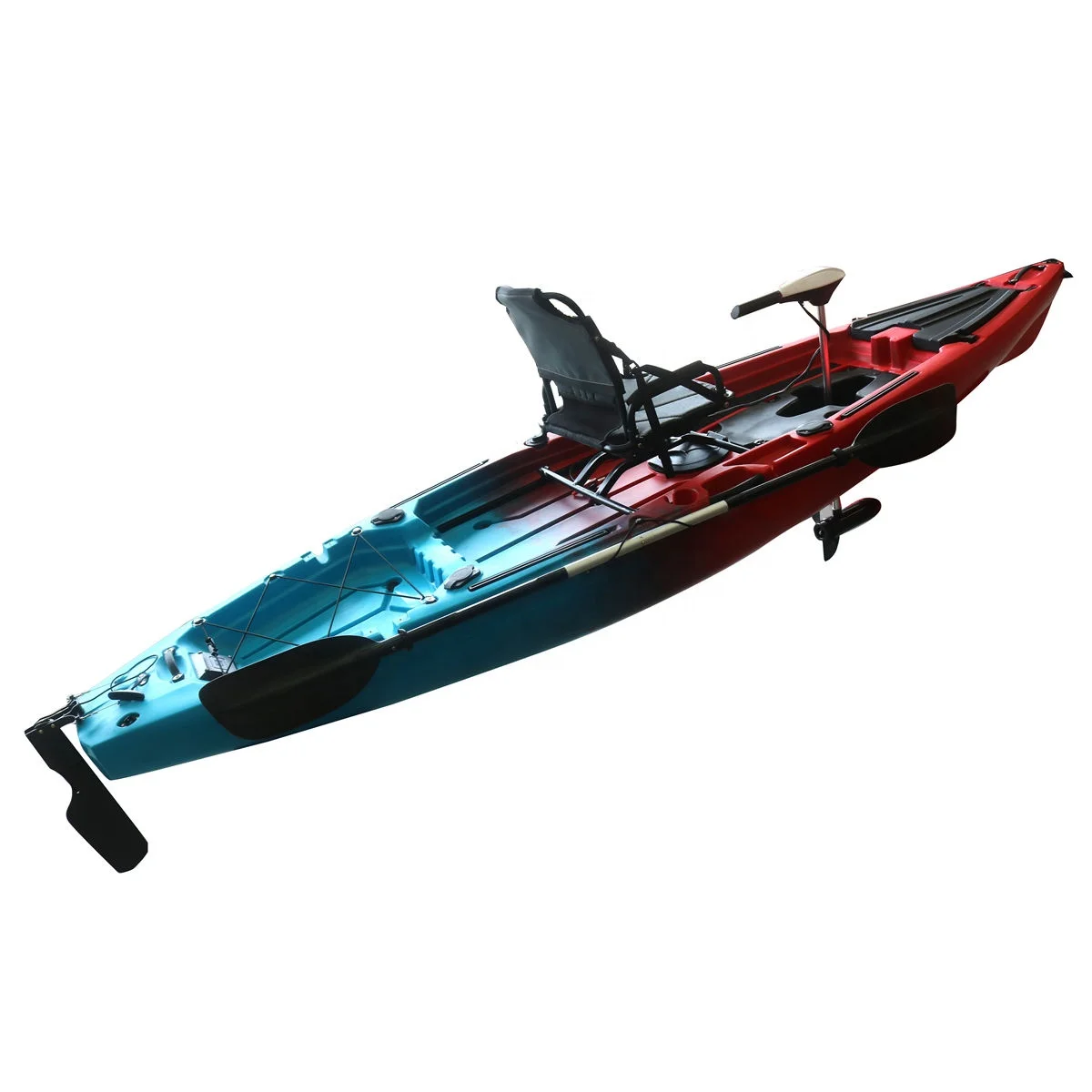 Vicking Лидер продаж 3,6 м Solo Fishing 34 фунта 12 В моторизованный материал для каяка/каноэ Lldpe с электродвигателем