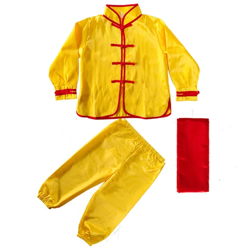 Adult Kid Chinese Traditional Wushu Costume Clothes Boys Girls Kungfu Pak Tai Chi Martial Art Uniform Outfits Custom Logo