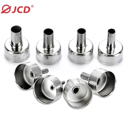 8pcs/set Welding nozzle for hot air gun stainless steel Different sizes nozzles for 8858 8898 858D8908 Multifunction use nozzle