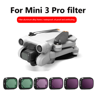 Aluminum Alloy Glass Lens Protective Filter Glass Protection Drone Filter Replacement Drone Accessories for DJI Mini 3 Pro