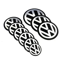 4 Pcs Car Wheel Center Logo Sticker Emblem Rim Caps Hub Cover Badge Decal 40mm 45mm 50mm 55mm 56mm 60mm 65mm 70mm 75mm 80mm 90mm