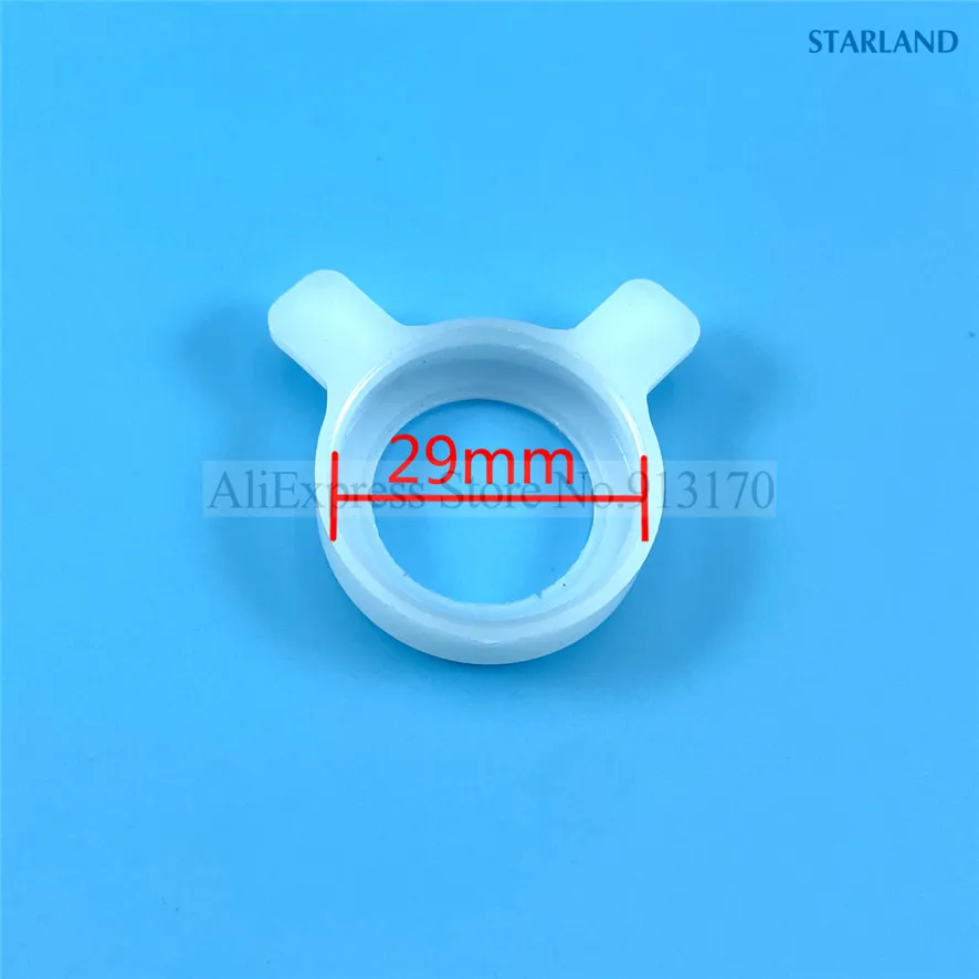 One Piece Circle Shaped Modeling Cap Potbellied Nozzle Lid Fitting Soft Ice Cream Machine Accessory Inner Diameter 29mm