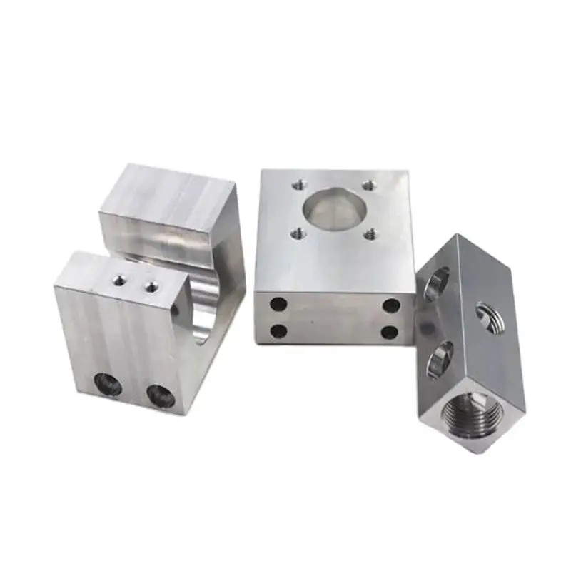 

Customized Hard Stainless Steel Guide Shaft Base Pillar Fixing Clip Cnc Machining