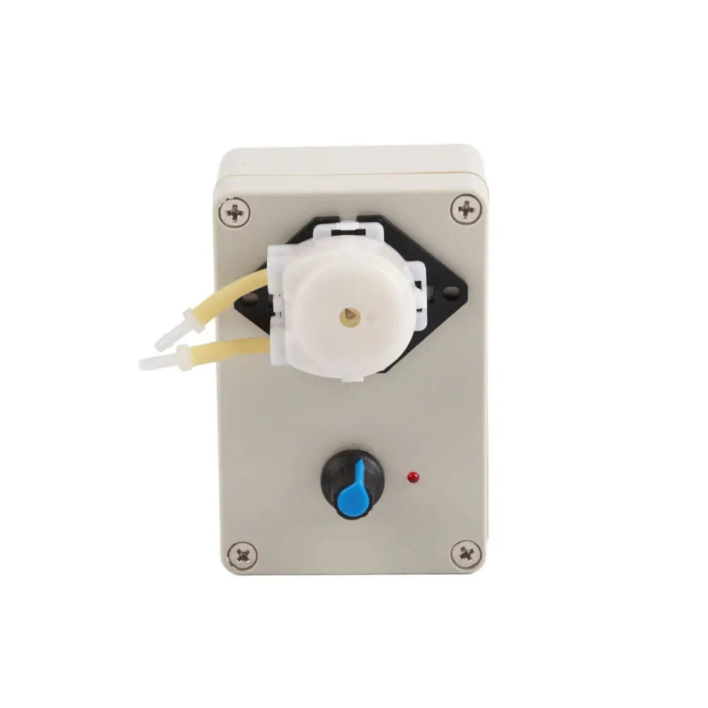Parek AB21 Electric Dosing Pump 12V 24V Mini Peristaltic Pump Adjustable Speed For Liquid Transfer Laboratory Dispensing System