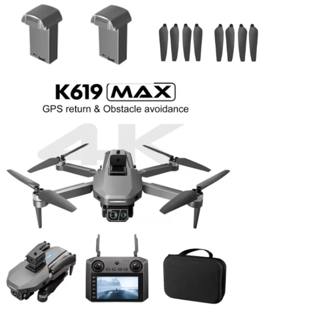 

K619 MAX Аксессуары для дронов Аккумулятор Лопасть пропеллера / Запасные части для квадрокоптера K619 MAX Батарея для дрона K619 MAX ﻿