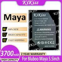 KiKiss Battery 3700mAh/5000mAh For Bluboo Maya max 5.5 inch Mobile Phone Bateria