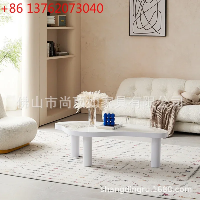 

Light luxury fashion coffee table, new home living room simple modern small apartment special-shaped coffee table