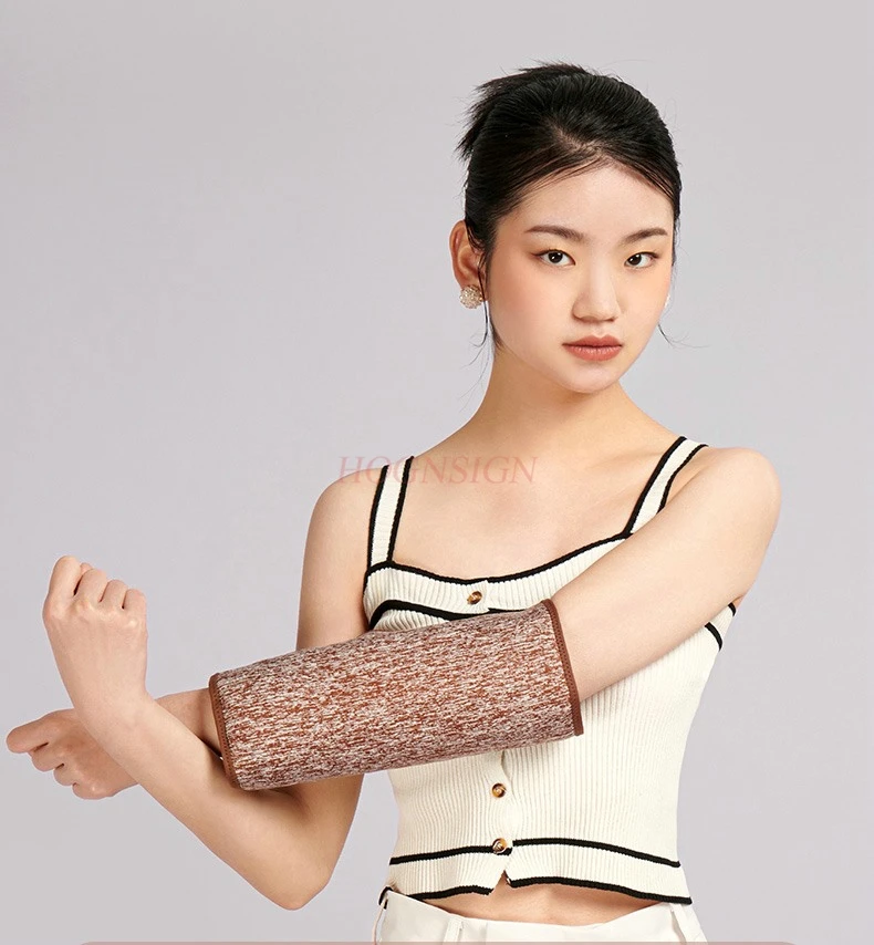 

arm pain physiotherapy hot compress arm warmer artifact heating tennis joint protective sleeve wrist Electric heating elbow pad