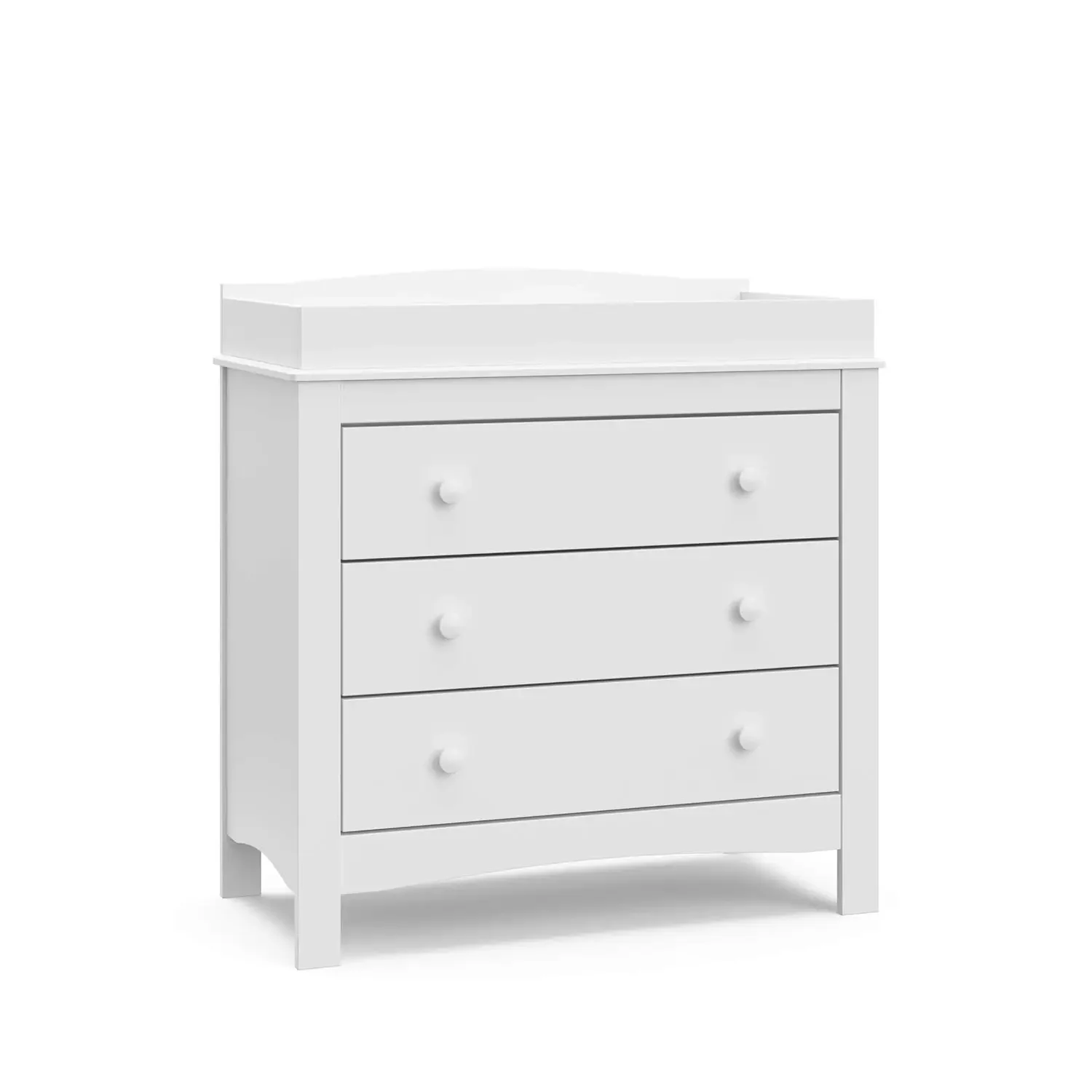Noah 3 MELChest avec Proxy Topper, Blanc, GREENGUARD Gold Ignore, Commode pour bébé avec Proxy Table Top