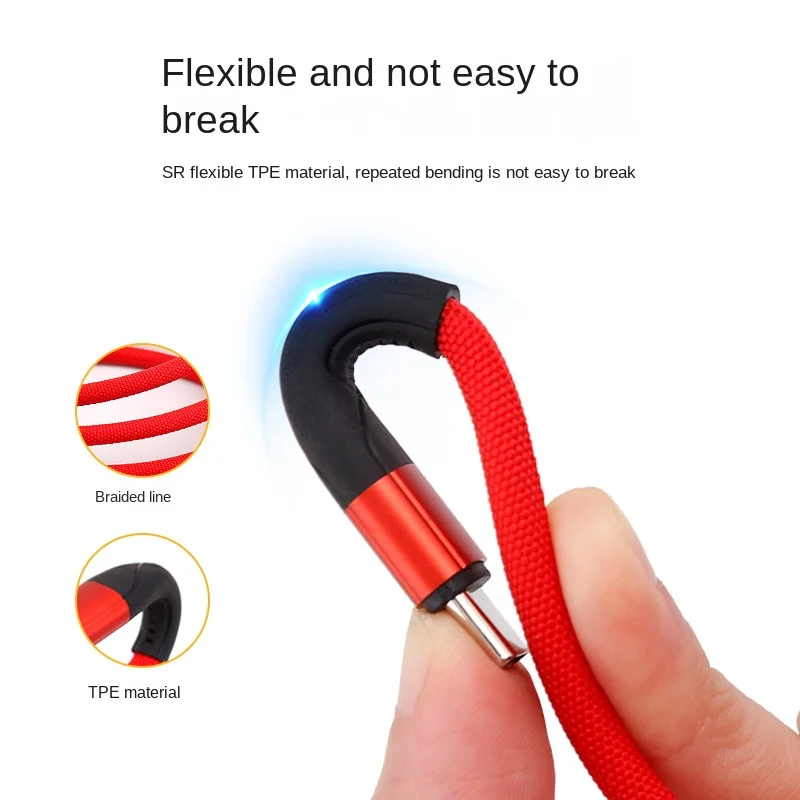 Samsung S10S20 Xiaomi 11 C Cable Fast Charging Micro type-c data cable USB charging cable super mobile phone charger