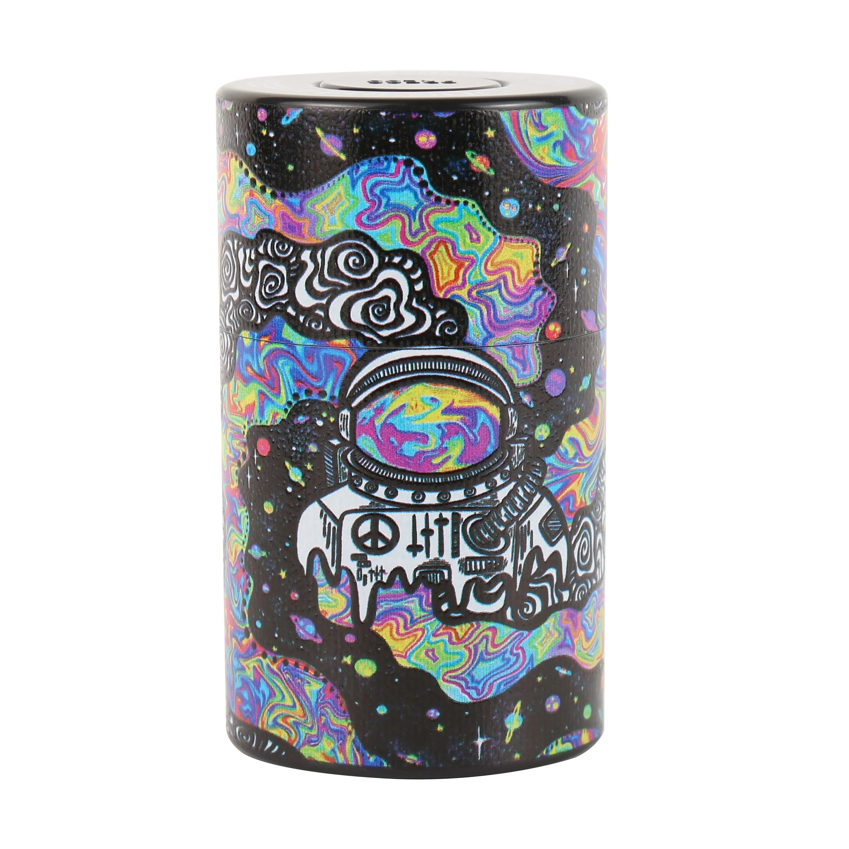 البلاستيك الهواء ضيق يمكن التبغ جرة الكرتون الطباعة #4