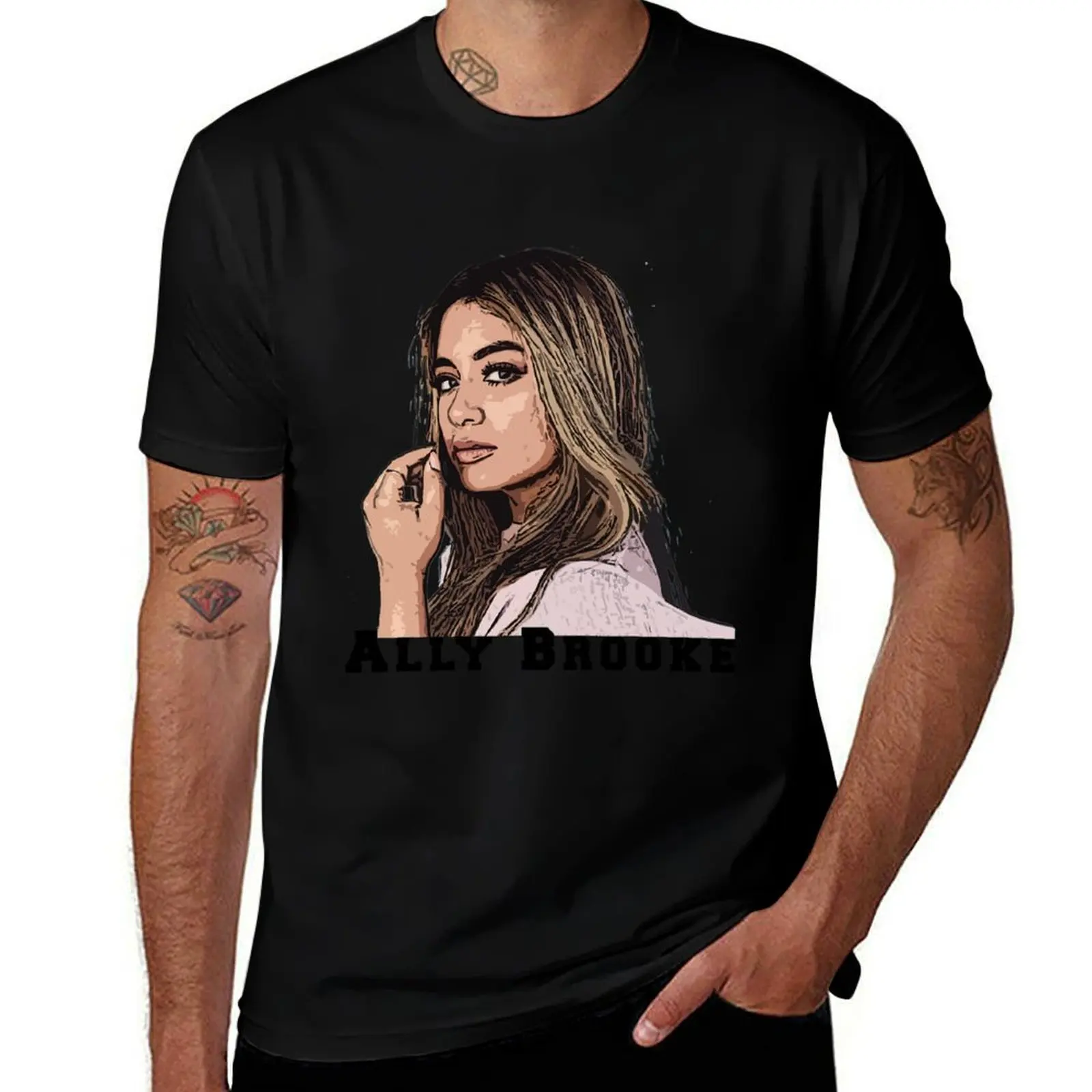 

Ally Brooke T-Shirt vintage clothes custom t-shirts vintage graphic tee mens t shirt graphic