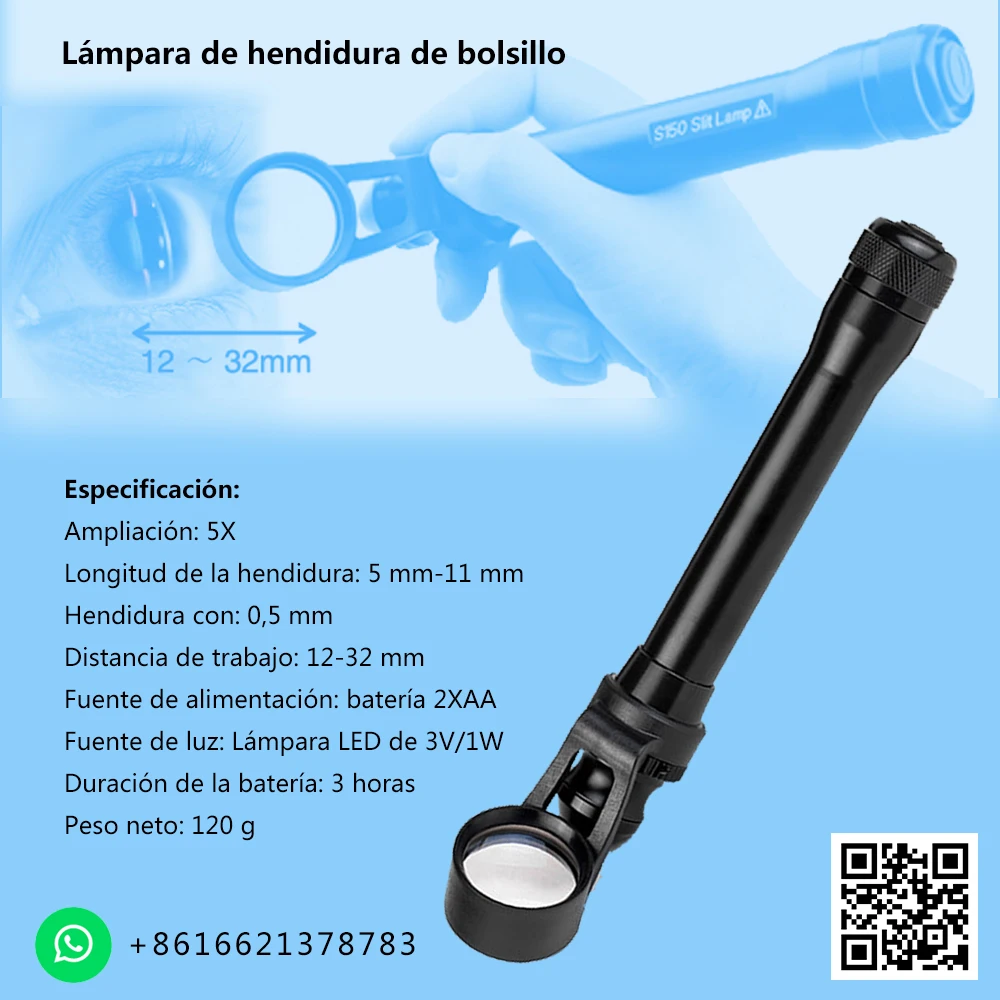 

Handheld Pocket Portable Slit Lamps