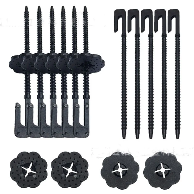 Imagem -02 - Guarda de Pássaro de Nylon Durável Prendedor de Controle j Hook Clips Anti Pigeon Bird Mesh no Painel Solar 100 Conjuntos