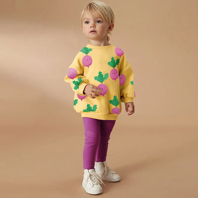 

Autumn Girls Sweatshirt Set Small and Medium-sized Children Children's Clothing Cute Long-sleeved Children's Set