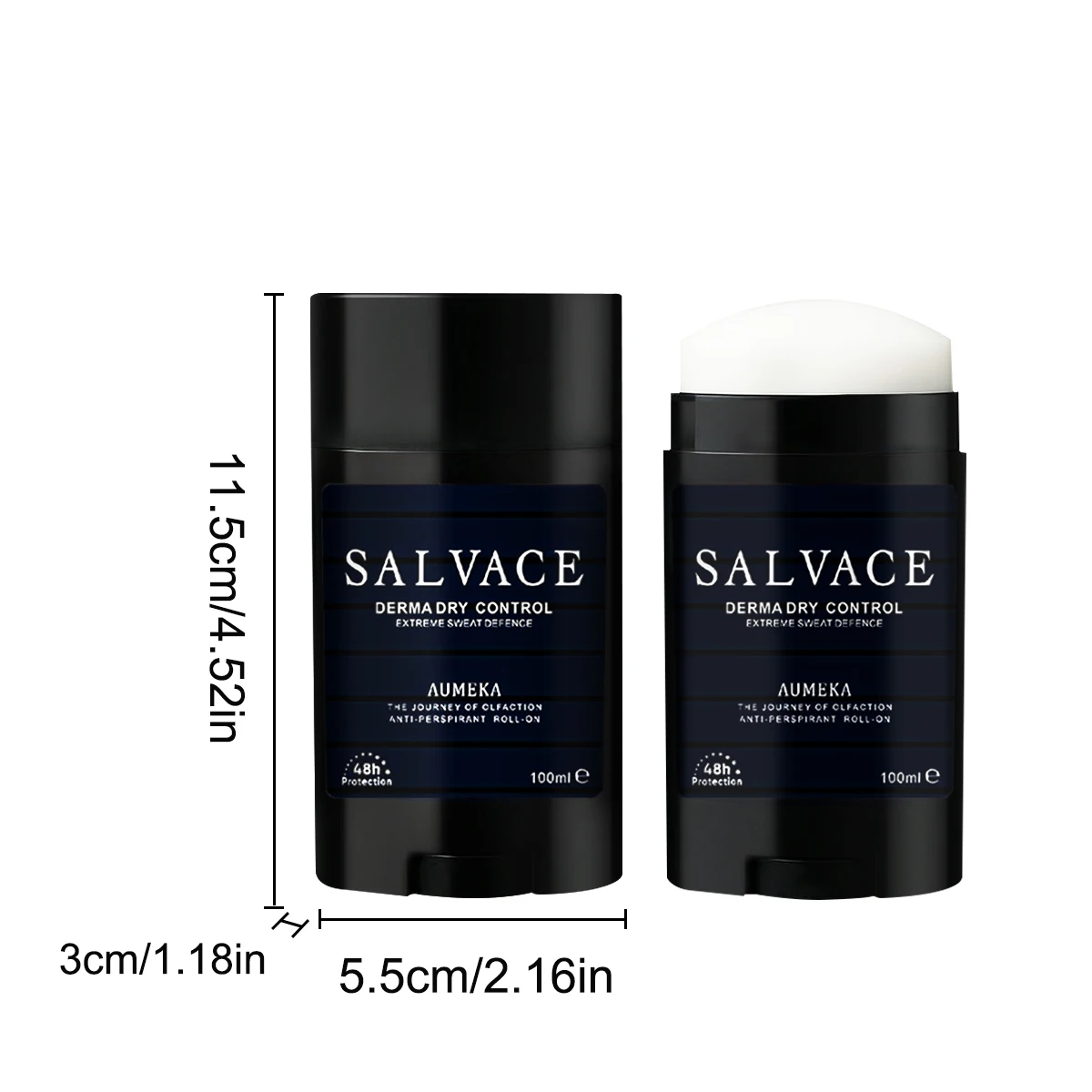 Barra desodorizante Natural para hombre, cuidado de las axilas, elimina el olor eficiente, crema aromática refrescante y duradera, prevención de olores de las axilas