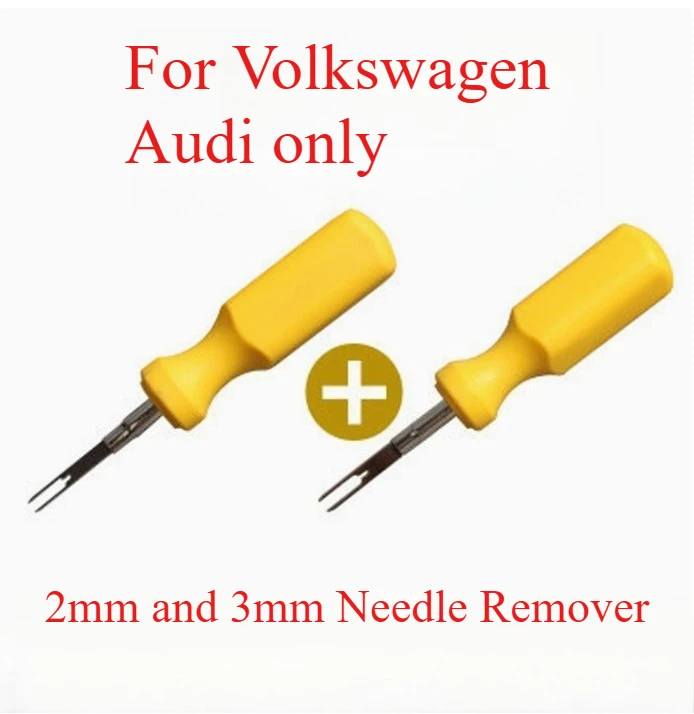 

2pcs/Set Volkswagen Dedicated Pin Removal Tool for Car Wiring Harness Plug Terminals