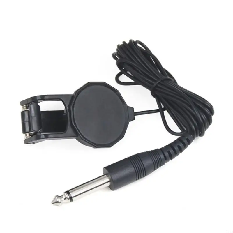 Pickup piezo guitarra acústica T3LD 6.35 mm Sound Piezo Pickup REPETURACIÓN CLIP REEMPLACIÓN REEMPLACIÓN EN