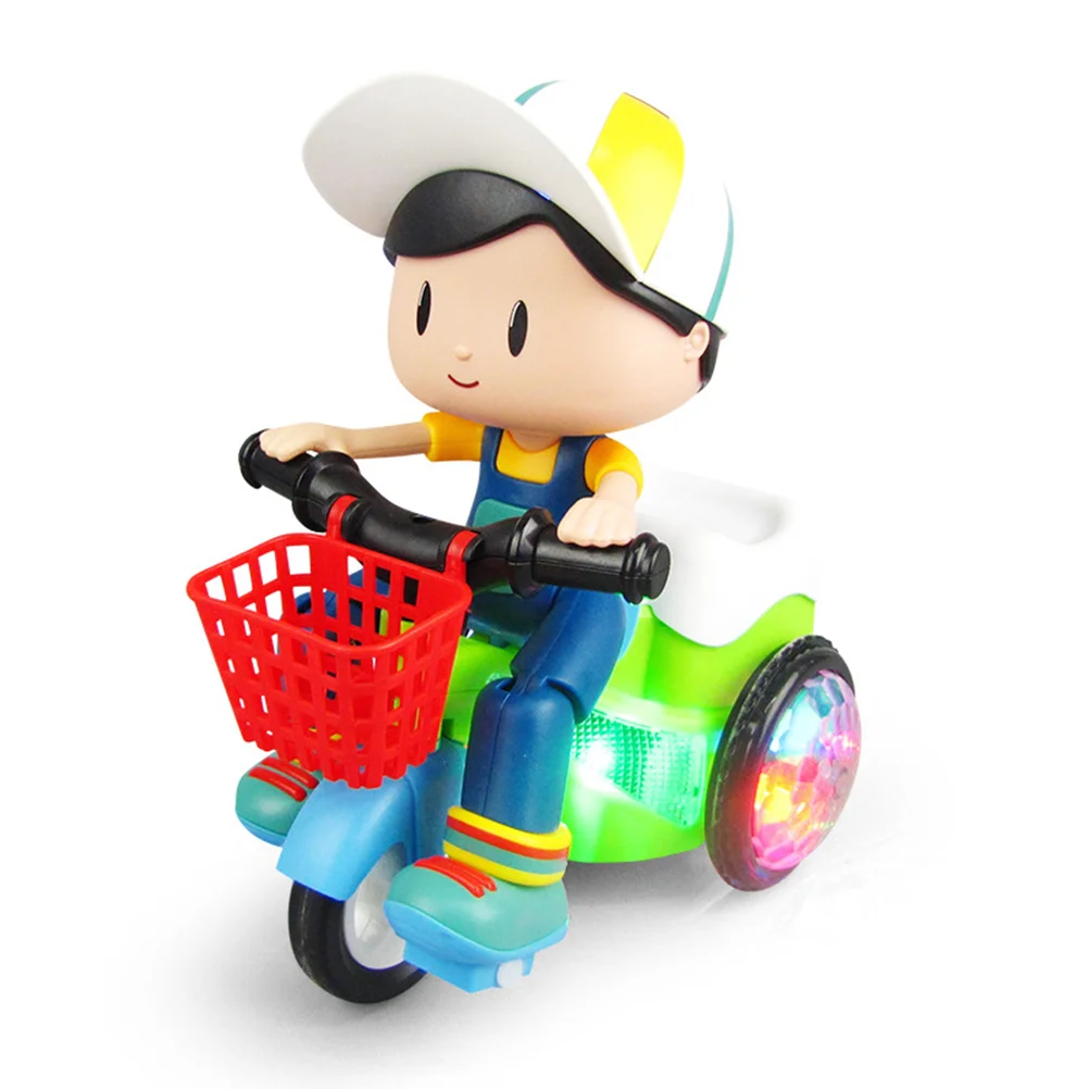 Tricycle Toy Childrens Stunt Tricycle Toy Creative Intelligent Special Tricycle Toy (Boy,Without )