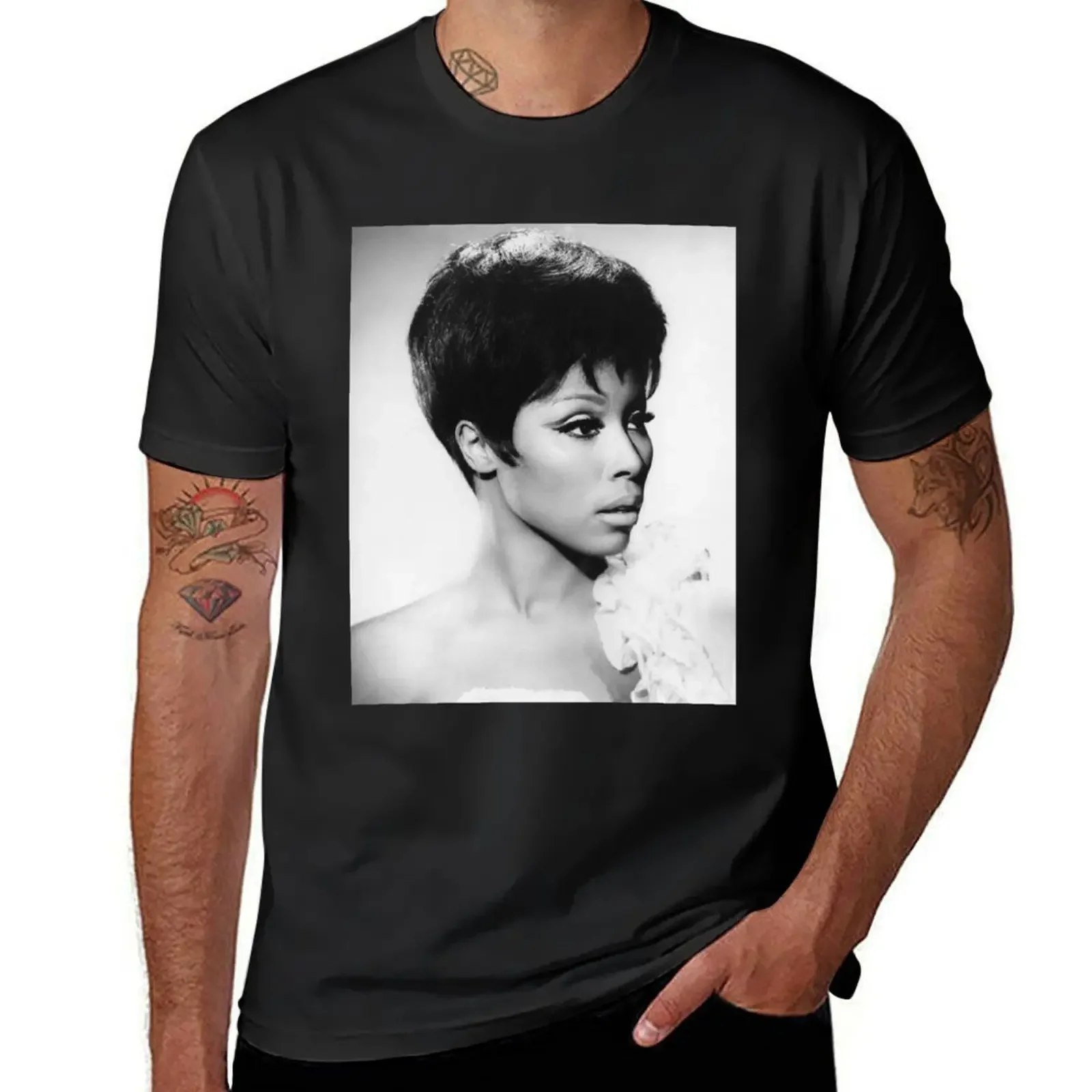 

DIAHANN CARROLL T-Shirt street wear vintage clothes quick-drying sweat mens graphic t-shirts anime