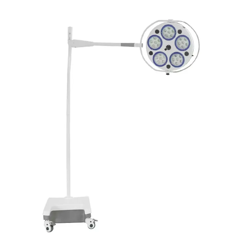 Mobile Standing LED Shadowless Surgical Operation Operating Lamp for Hospital Clinic