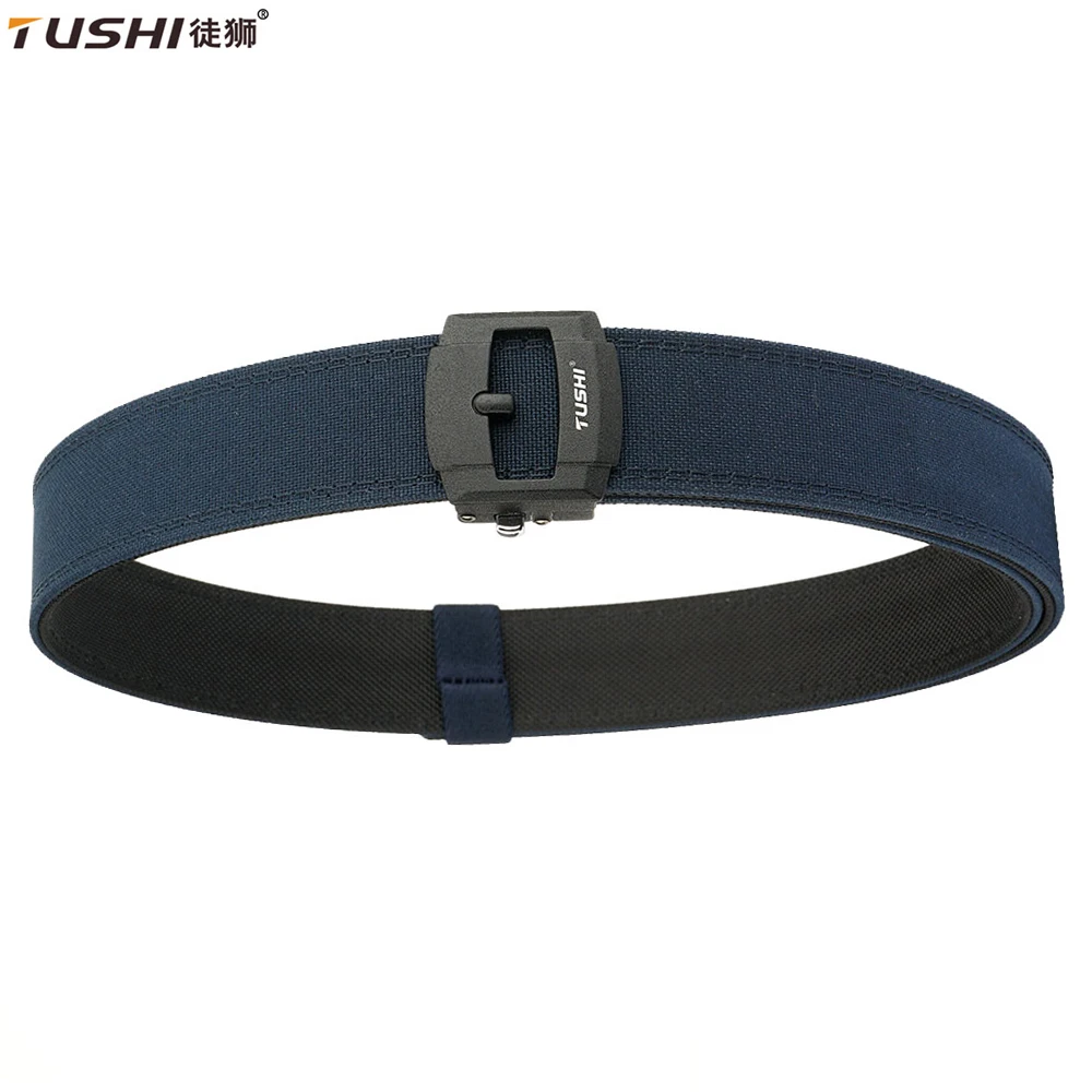 

TUSHI New 1100D Unisex Belt for Men Hard Metal Buckle Quick Release Tough Nylon Men's Military Tactical Belt Casual Waistband