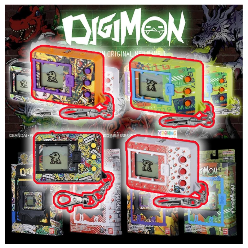 

Новое оригинальное устройство Bandai Digimon Origin Digivice Agumon для выращивания цифровых монстров, портативная игрушка-питомец, подарок для фанатов аниме