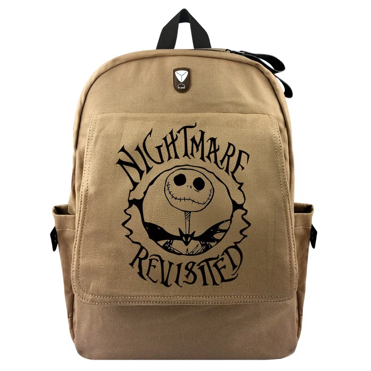 

Disney Nightmare Before Christmas 4897 Anime Backpacks Rucksacks Cartoon School Backpack Casual Travel Knapsack Birthday Gift