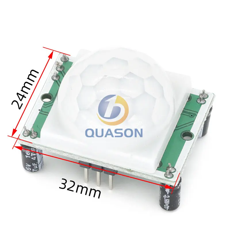 HC-SR501 Adjust IR Pyroelectric Infrared PIR Motion Sensor Detector Module Motion Sensor Detector Module HC SR501