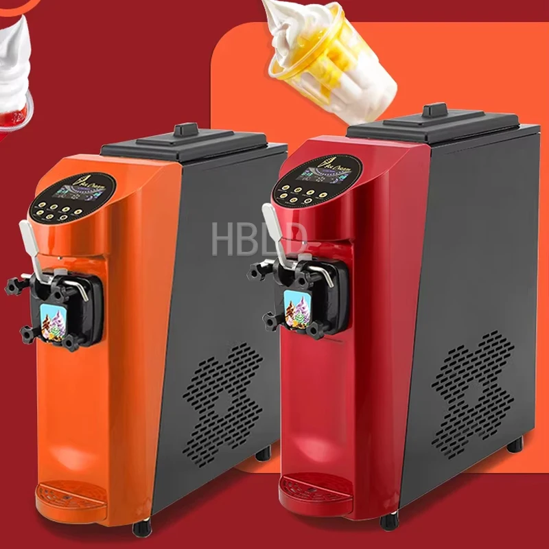 Commercial Desktop Soft Ice Cream Machine Single Flavor Small Size for Sale