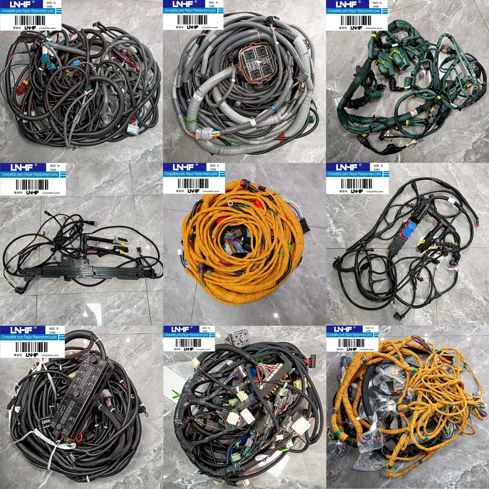 

LNHF Excavator Truck Large Wire Harness Chassis Wiring Harness Outer Wiring Harness Inner Formachine Model