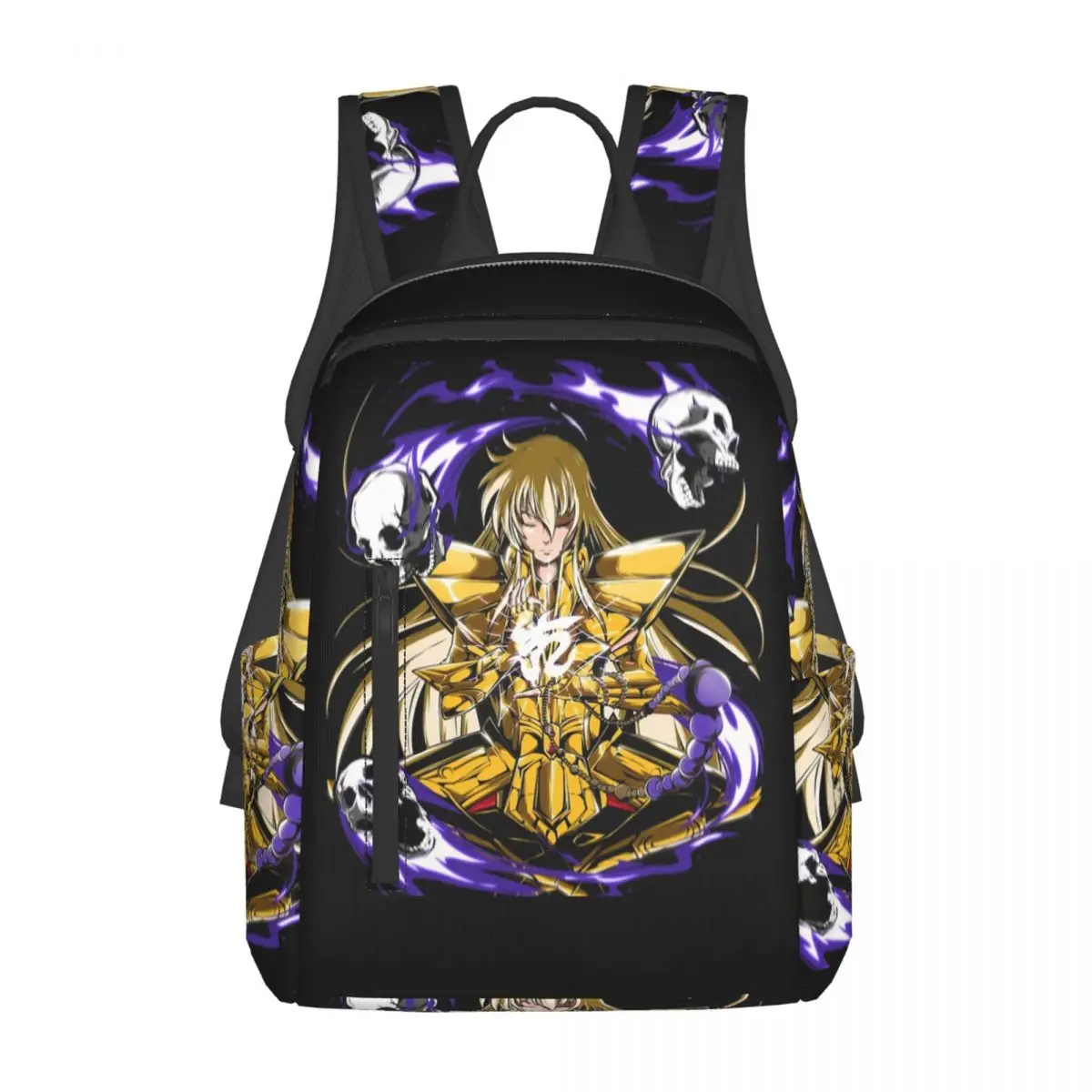 Knights Of The Zodiac Saint Seiya Backpack Student BookBag Kids