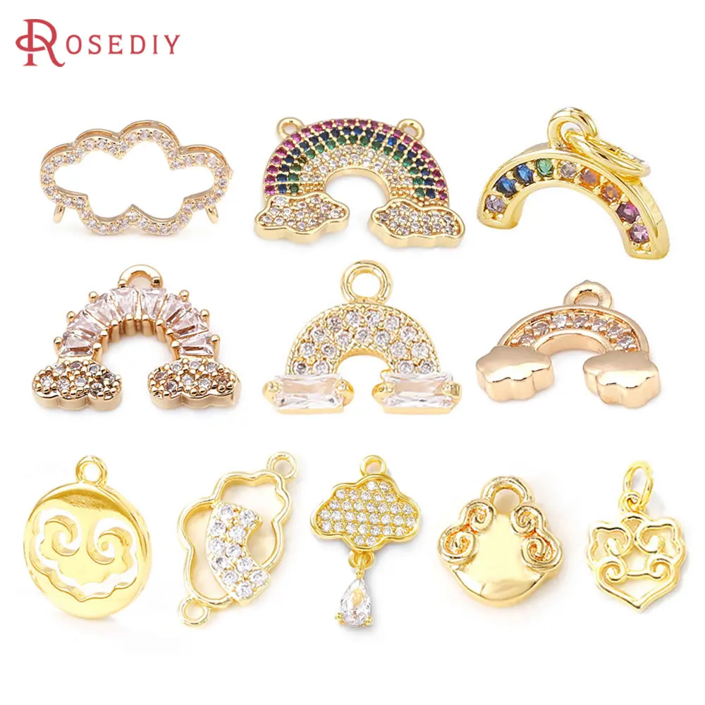 18K Gold Color Bras… - image