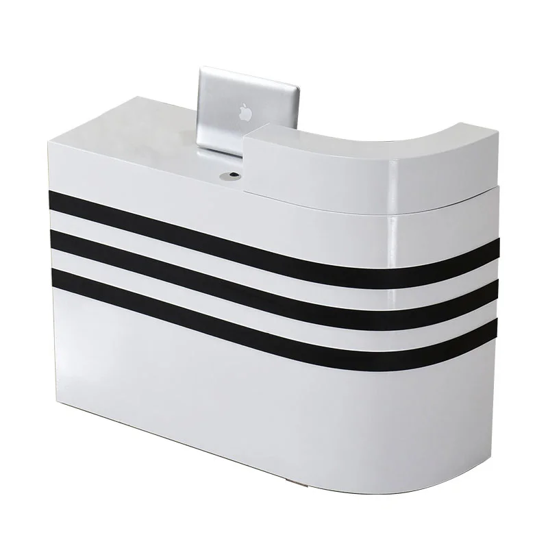 

*2025 Customizable Versatile Foldable Front Desk Modern Minimalist Reception Desk for Hotels Offices Beauty Salons Schools