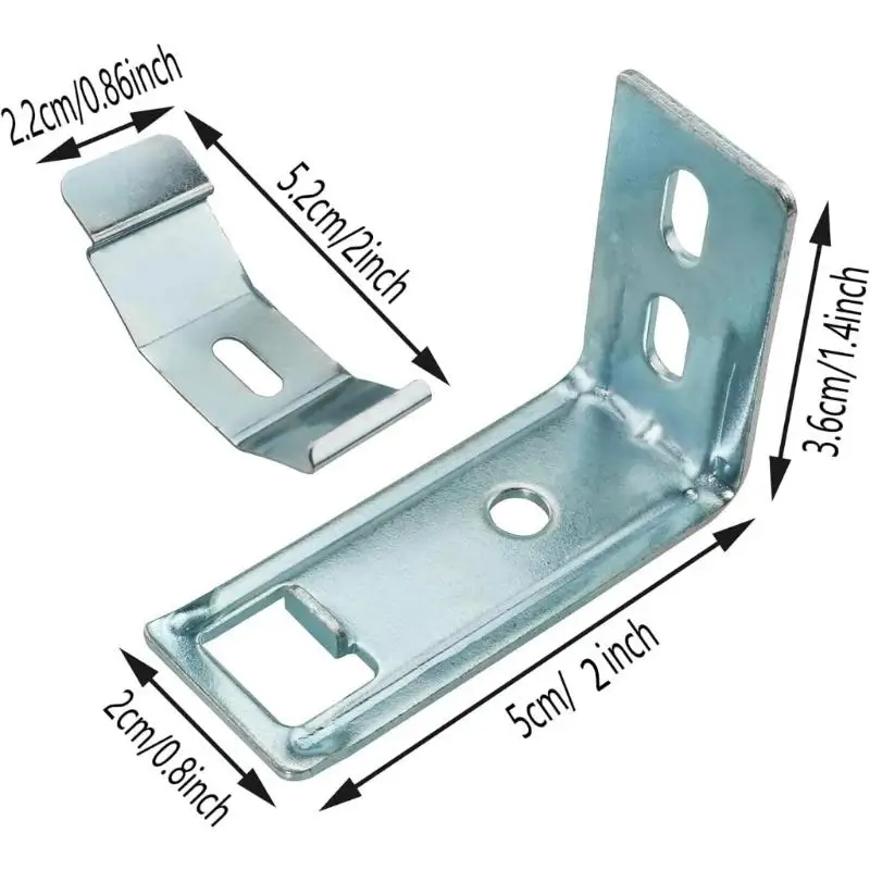 1/2Set High Quality Wall Bracket Hardware Accessories For Electronic Curtain Single/Double Rail Side Mount Bracket Track Poles