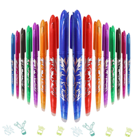 8/4pcs Erasable Gel Pen  Multi-Color0.5mm Tip Painting Writing Drawing School Black Blue Red Pink Orange Green Purple Light Blue