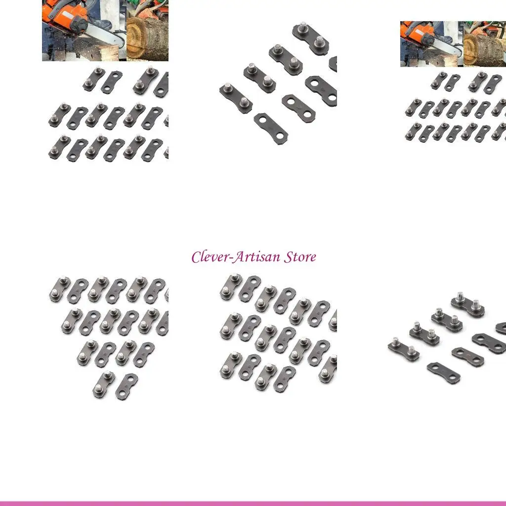 

E06B 3/8 Chainsaw Chain Links Repair Preset Straps Repair Tool parts Replacement